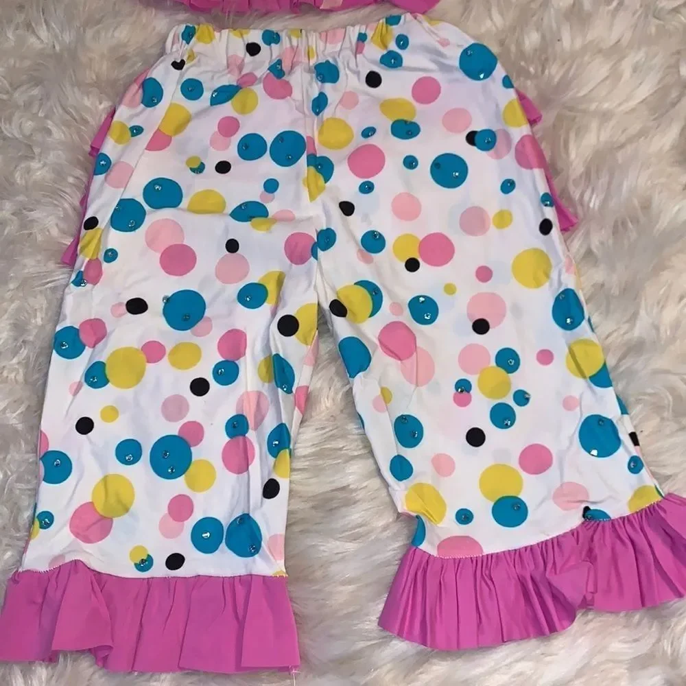 Splish Splash Old Time Bathing Suit Style Dance Costume with Swarovski Crystals